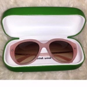 Kate Spade Crystal Embellished Cat Eye Sunglasses